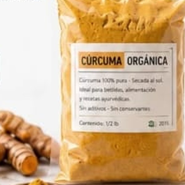 Cúrcuma Pura Orgánica